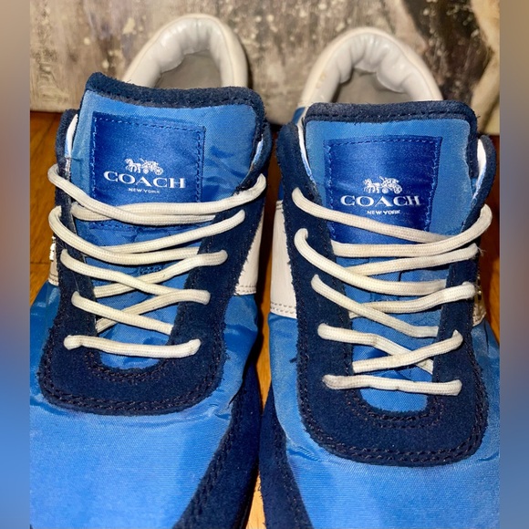 Coach Sneakers tennis shoes size 8.5 - Picture 4 of 7